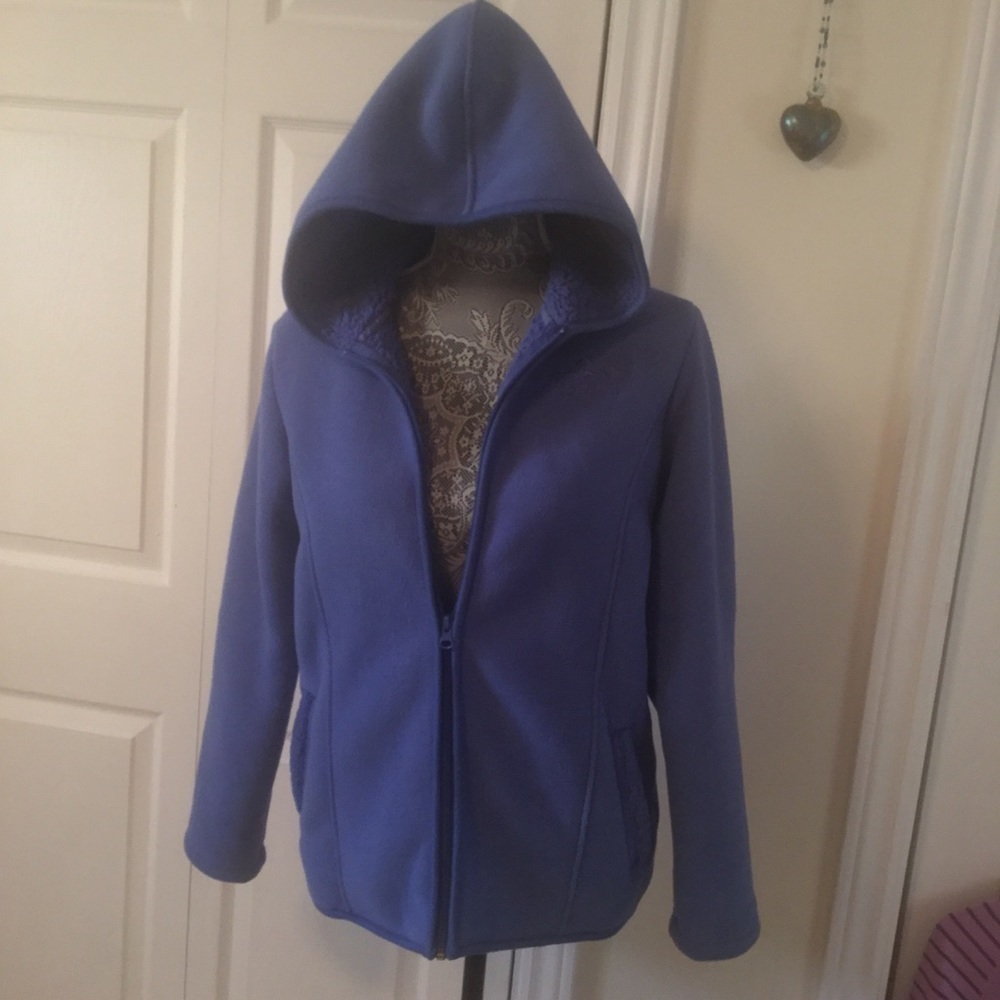 Sea to Sky lilac warm zippered sweater